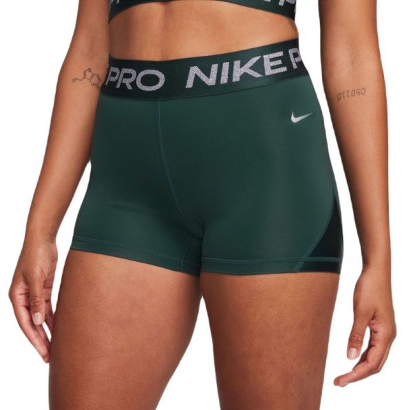 Női tenisz rövidnadrág Nike Pro Mid-Rise 3