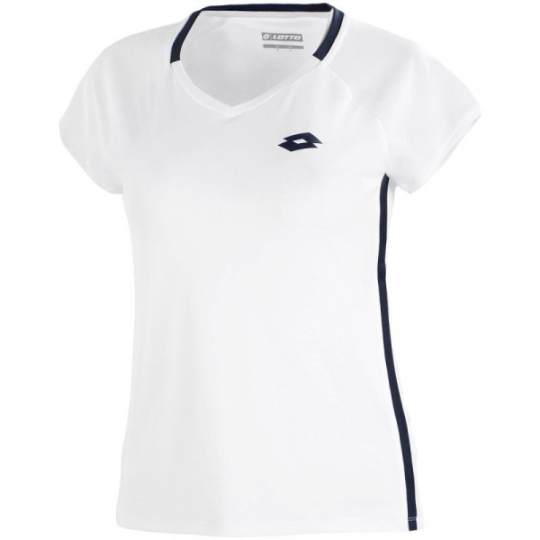 Majica kratkih rukava za djevojčice Lotto Squadra II G Tee PL - bright white