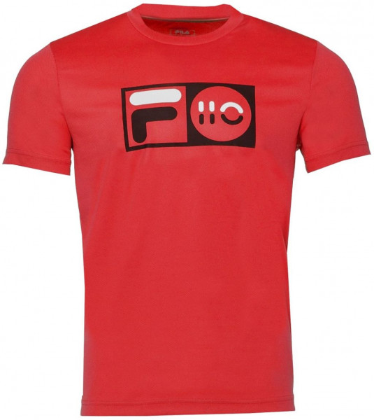 Teniso marškinėliai vyrams Fila T-Shirt Milo M - fila red