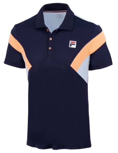 Men's Polo T-shirt Fila Polo Adrian - navy
