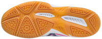 Ženske cipele za squash Mizuno Cyclone Speed - white/blueprint/pink glo Ženske cipele za squash Mizuno Cyclone Speed - white/blueprint/pink glo