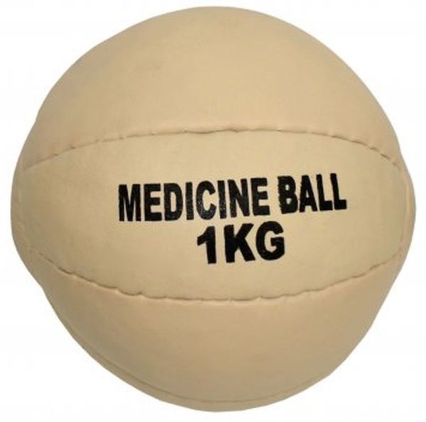 Медицинска топка Pro's Pro Medizinball Leder 1 kg