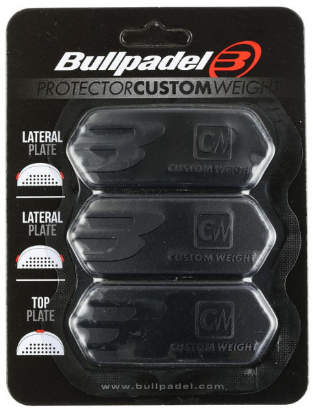  Bullpadel Protector Custom Weight - negro