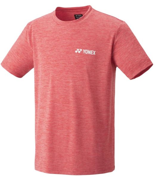 Herren Tennis-T-Shirt Yonex Uni T-Shirt - geranium pink