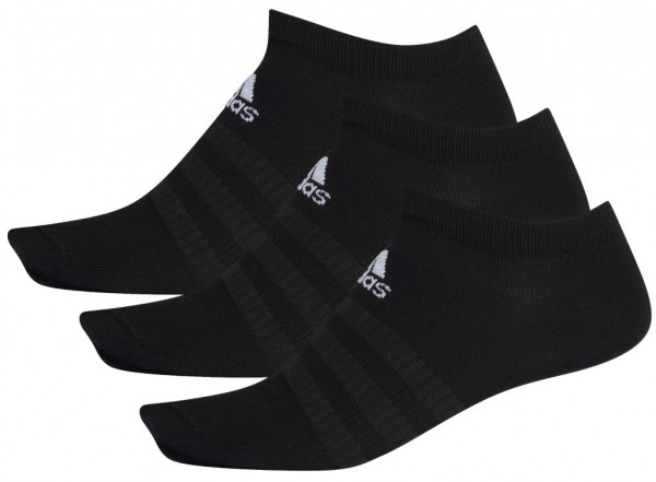 Ponožky Adidas Light No Show 3PP - black/black/black