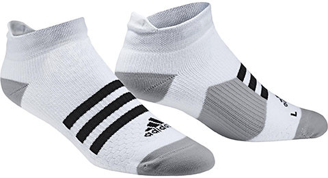  Adidas Tennis ID Liner Sock - 1 para/white/black/grey