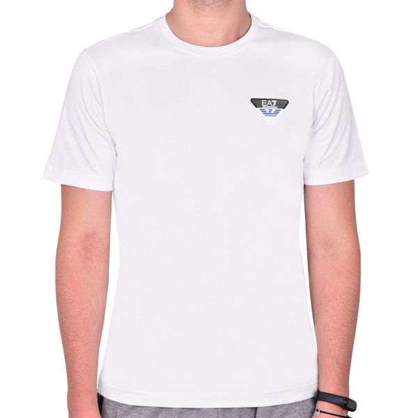 Teniso marškinėliai vyrams EA7 Man Jersey T-Shirt - white