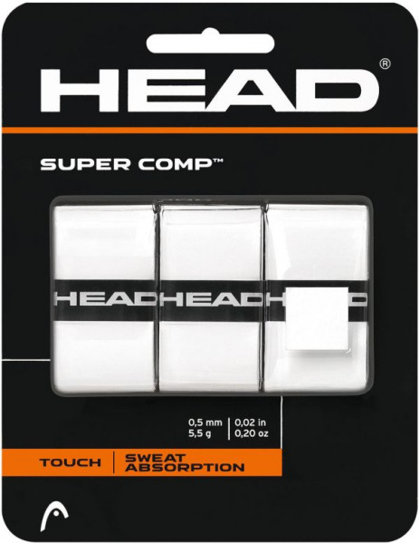 Sobregrip Head Super Comp white 3P