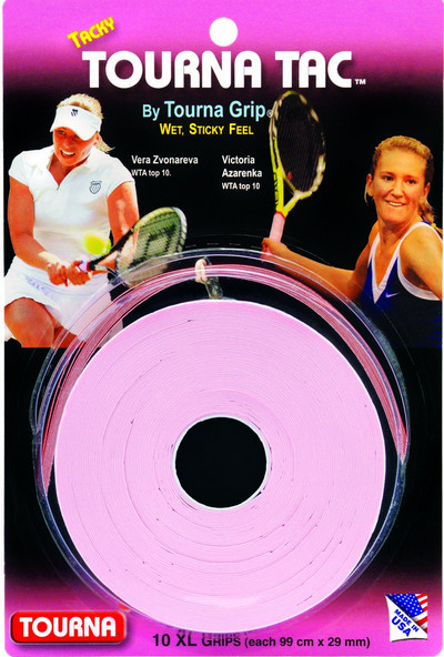 Owijki tenisowe Tourna Tac XL 10P - pink