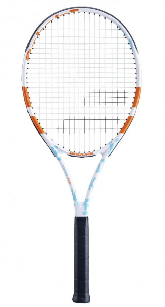 Tennis racket Babolat Evoke 102 Women - white/blue/orange