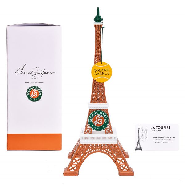 Figurica Roland Garros Eiffel Tower - clay