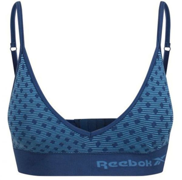  Reebok Seamless Bra Allis Womens - batik blue spot