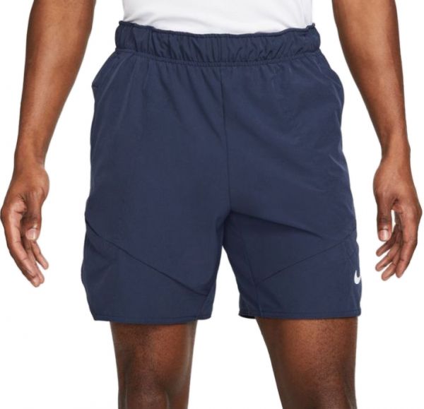Tenisa šorti vīriešiem Nike Dri-Fit Advantage Short 7in M - obsidian/white