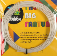 Tennis-Saiten Weiss Cannon The Big Fantum (12 m)
