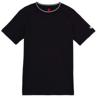 Herren Tennis-T-Shirt Wilson Team Seamless Crew T-Shirt - black