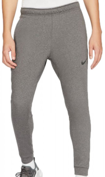 Męskie spodnie tenisowe Nike Dri-Fit Pant Taper M - charcoal heathr/black