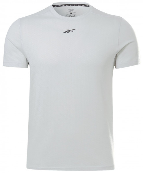 Camiseta para hombre Reebok Workout Ready Mesh T-Shirt M - pure grey