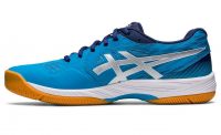 Pánská obuv na badminton/squash Asics Gel-Court Hunter 3 - island blue/pure silver Pánská obuv na badminton/squash Asics Gel-Court Hunter 3 - island blue/pure silver
