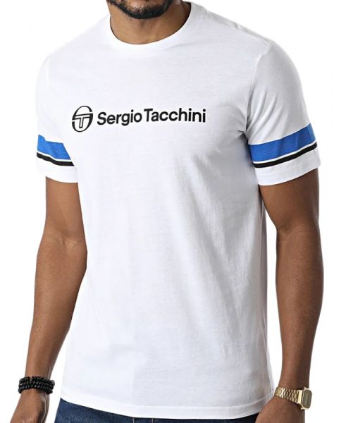 Herren Tennis-T-Shirt Sergio Tacchini Abelia T-shirt - white