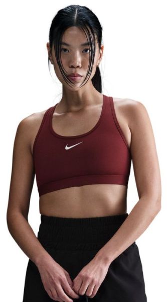 Women's bra Nike Swoosh Medium Support Non-Padded Sports - Brown