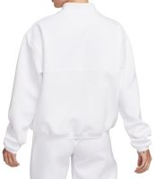 Ženski sportski pulover Nike Court Dri-Fit Heritage 1/2-Zip Tennis Jacket - white/white Ženski sportski pulover Nike Court Dri-Fit Heritage 1/2-Zip Tennis Jacket - white/white