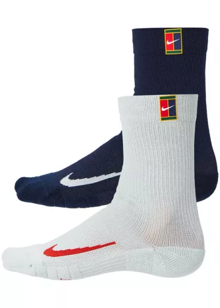 Teniso kojinės Nike Court Multiplier Cushioned 2PR - multicolor