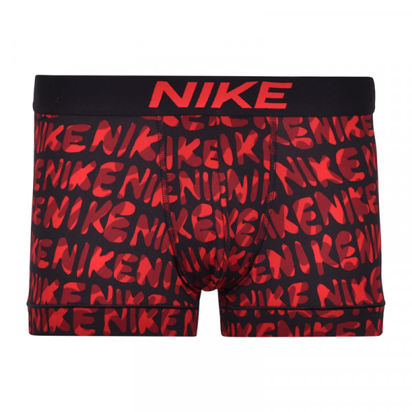 Herren Boxershorts Nike Dri-Fit Essential Micro Trunk 1P - uni red/black bubble