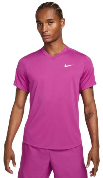 Herren Tennis-T-Shirt Nike Court Dri-Fit Victory - Lila