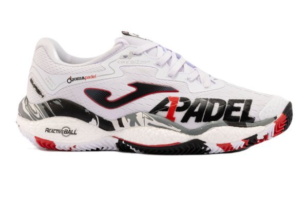 Men's paddle shoes Joma Smash A1 Padel - white - White