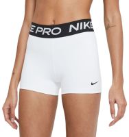 Damen Tennisshorts Nike Pro 365 Short 3in - Schwarz, Weiß