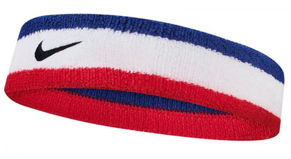Znojnik za glavu Nike Swoosh Headband - habanero red/black