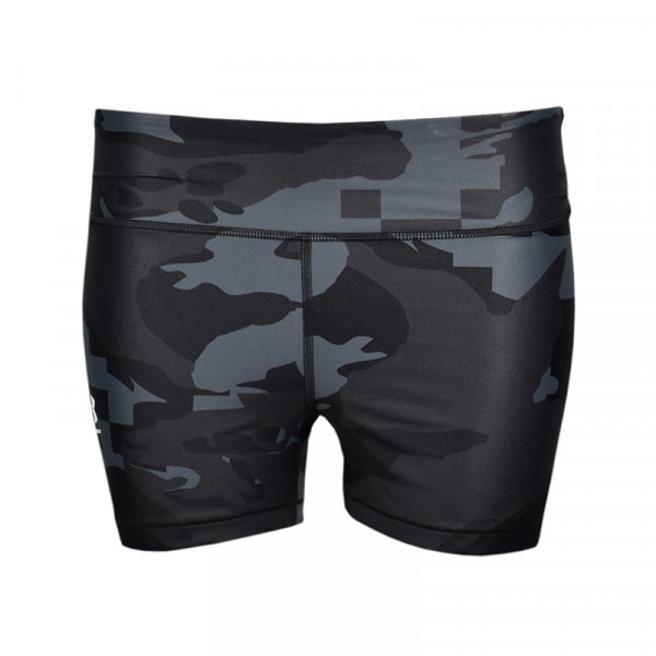 Shorts de tenis para mujer Under Armour Womens Iso Chill Team Shorty - black/white
