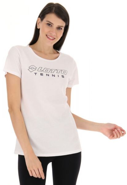 Tenisa T-krekls sievietēm Lotto Squadra W II Tee - bright white