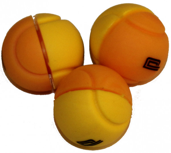  Pro's Pro Tennis Ball 3P - yellow/orange