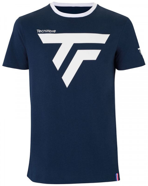 Herren Tennis-T-Shirt Tecnifibre Training Tee - navy
