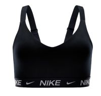 Büstenhalter Nike Indy Medium Support Padded Adjustable Sports Bra - Schwarz