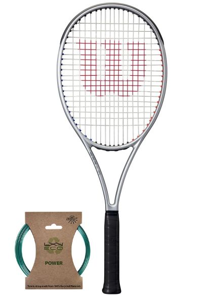 Tennis racket Wilson Blade 98 16x19 V8 Laver Cup + string