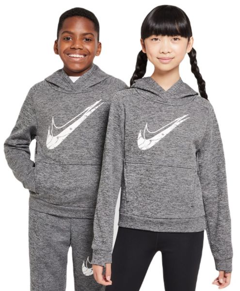 Jungen Sweatshirt  Nike Kids Multi Stain Repel Therma-Fit - Grau