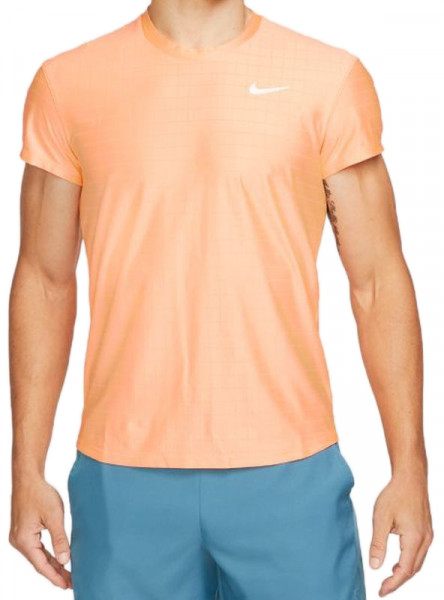 Teniso marškinėliai vyrams Nike Court Breathe Advantage Top - peach cream/peach cream/white