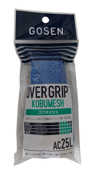 Griffbänder Gosen Kobumesh Overgrip 1P - Blau