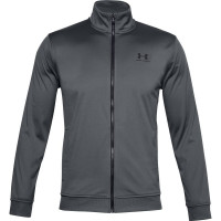 Hanorac tenis bărbați Under Armour Sportsyle Tricot Jacket M - grey/black