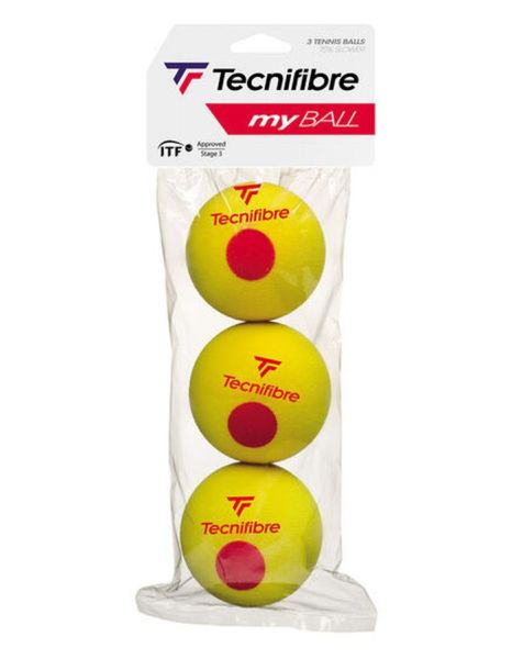 Balles de tennis pour juniors Tecnifibre My Ball 3B