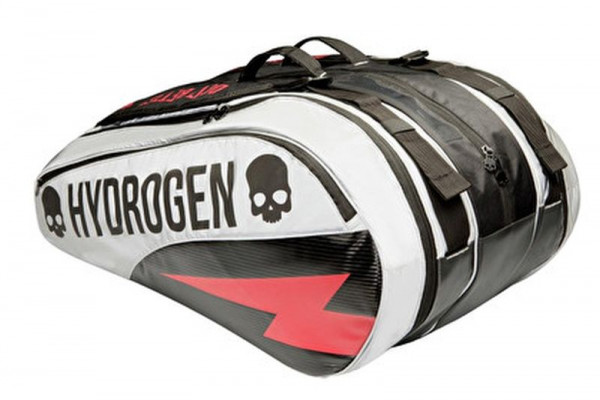  Hydrogen Tennis Bag 12 Rackets - black/silver