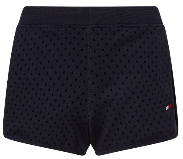 Women's shorts Tommy Hilfiger RW Terry Polka Dot Short - desert sky/polka dots
