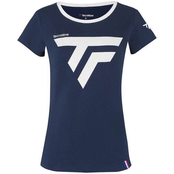Tenisa T-krekls sievietēm Tecnifibre Lady Training Tee - navy