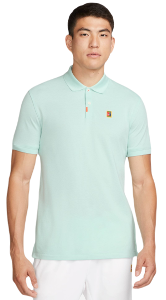Men's Polo T-shirt Nike Polo Dri-Fit Heritage Slim2 - jade ice