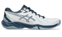 Chaussures de badminton/squash pour hommes Asics Blade FF - white/vintage indigo