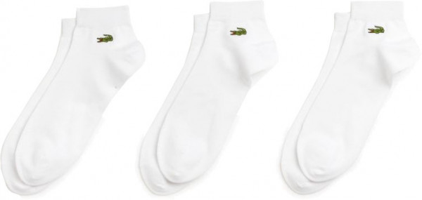  Lacoste Men Pack of 3 Socks - 3 pary/white/white/white