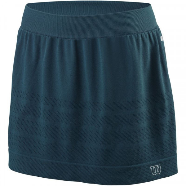 Damska spódniczka tenisowa Wilson Power Seamless 12.5 Skirt W - majolica blue