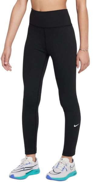 Lány nadrág Nike Kids One Dri-Fit Tight Leggings - Fekete